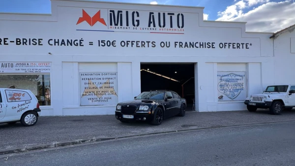 Pare brise Chrysler 300C @mig.auto.miramont