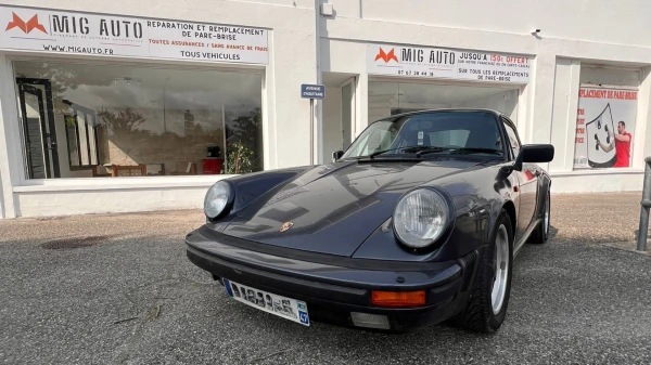 Pare brise degrade avec antenne 911 @mig.auto.miramont